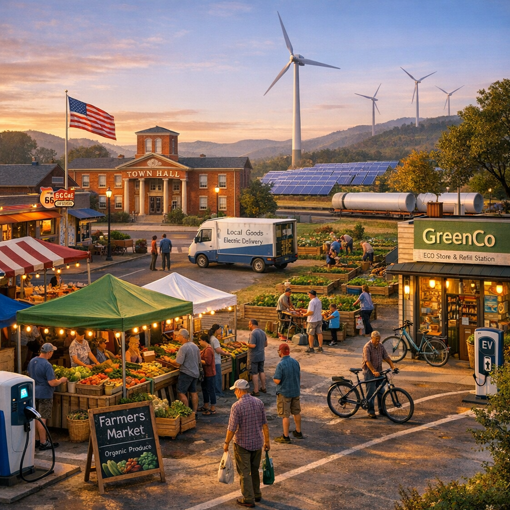 Global Events Reshaping Small Towns: A Local Perspective